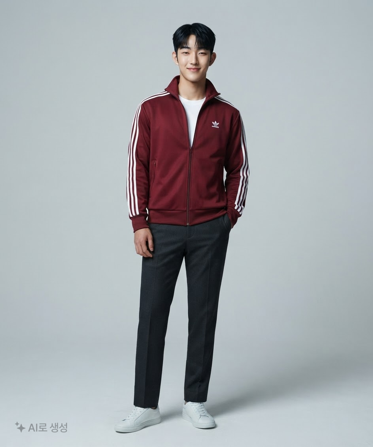 아디다스(ADIDAS) 파이어버드 트랙탑 - 버건디 / IN4683 XL