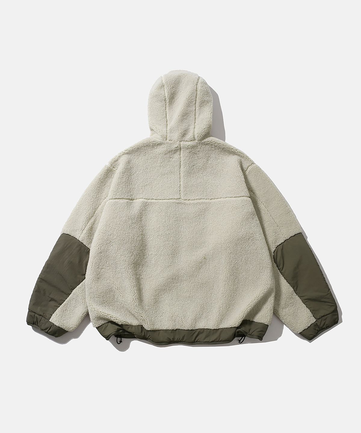 모이프(MOIF) [AW26] HIKER FLEECE HOODIE JUMPER / NATURAL
