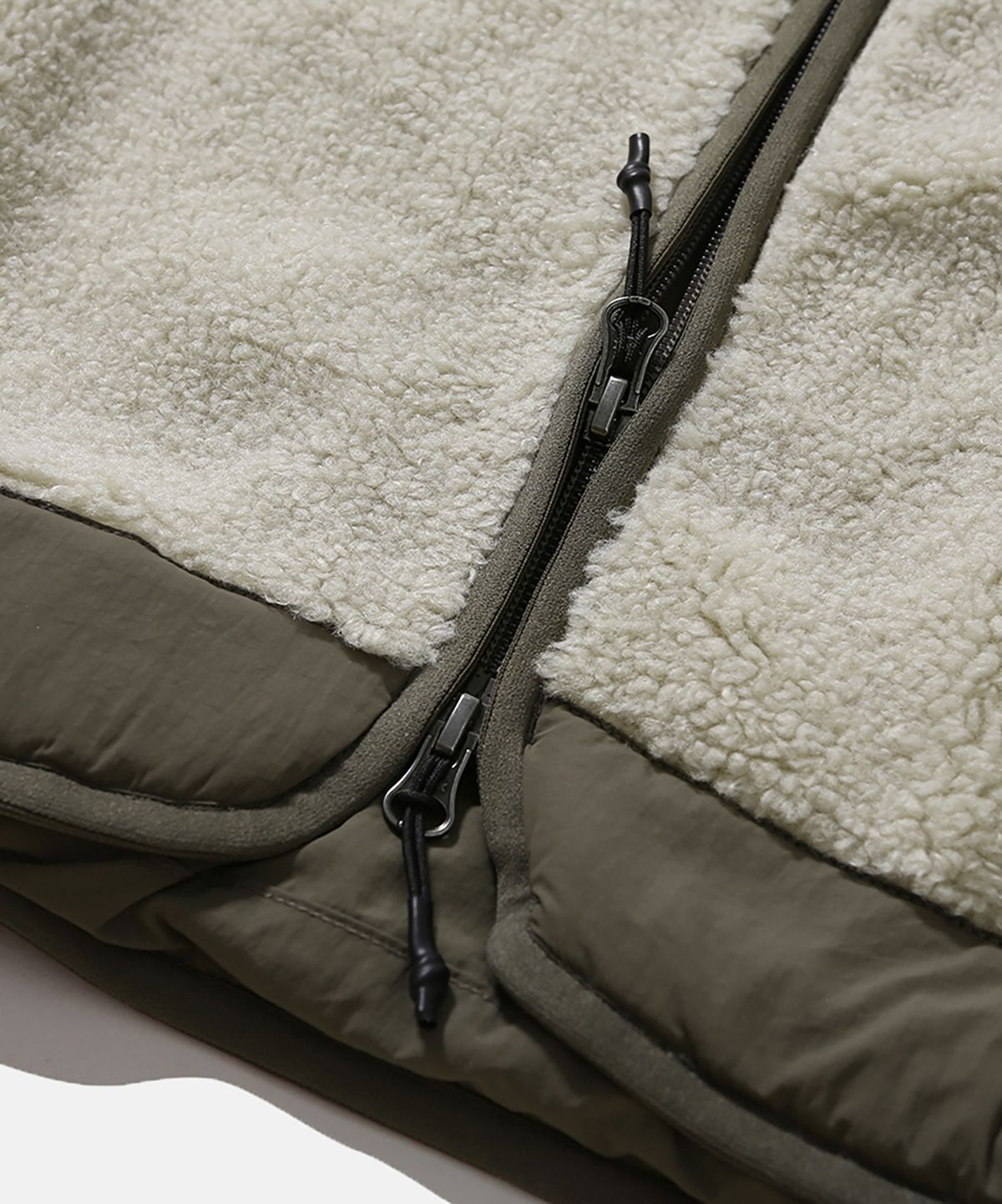 모이프(MOIF) [AW26] HIKER FLEECE HOODIE JUMPER / NATURAL
