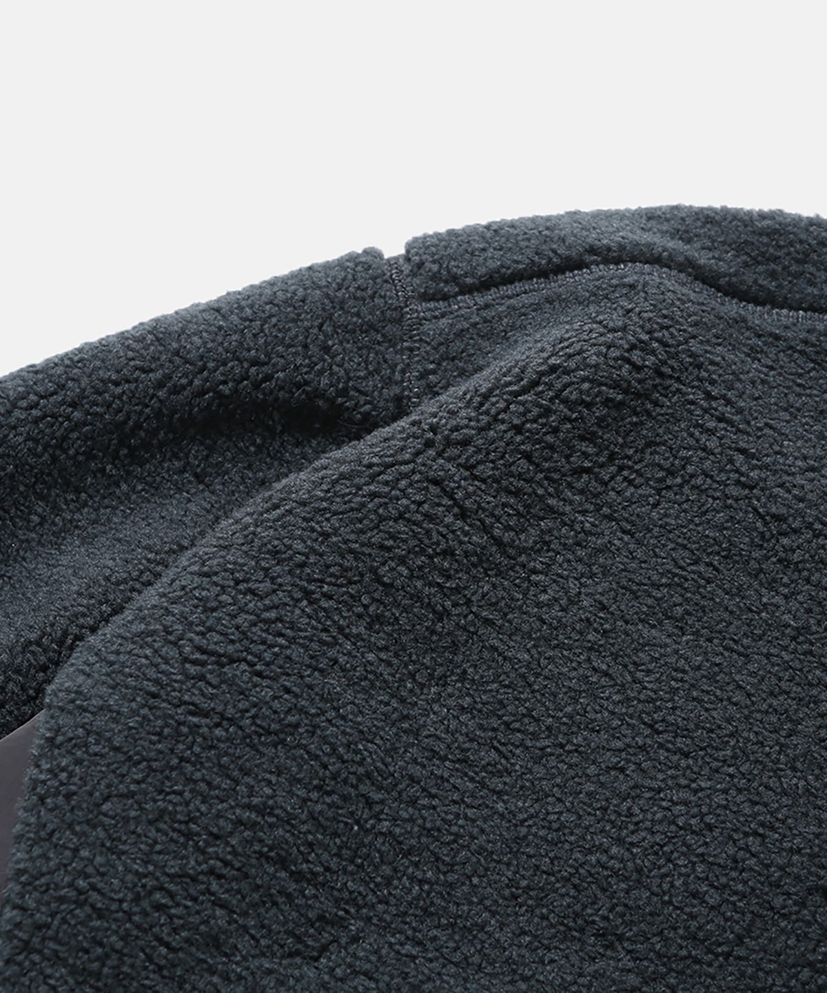 모이프(MOIF) [AW26] HIKER FLEECE HOODIE JUMPER / SLATE GREY