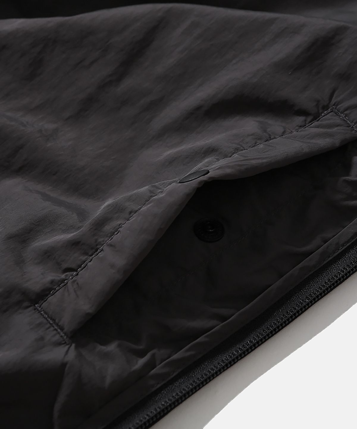 모이프(MOIF) [AW26] HIKER FLEECE HOODIE JUMPER / SLATE GREY