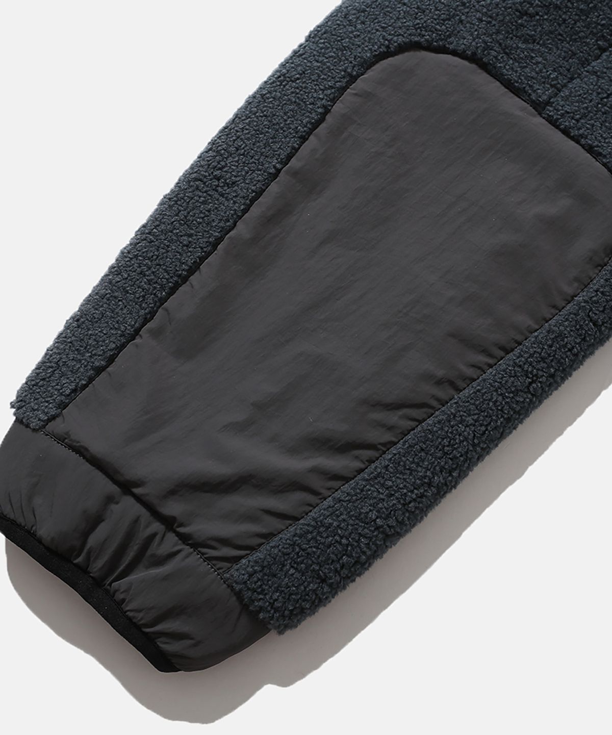 모이프(MOIF) [AW26] HIKER FLEECE HOODIE JUMPER / SLATE GREY