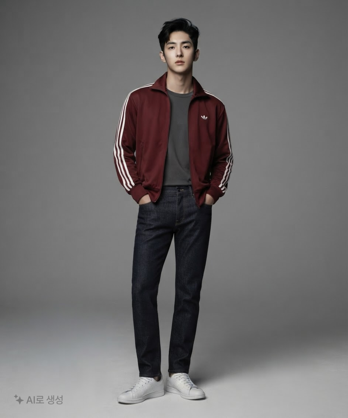 아디다스(ADIDAS) 파이어버드 트랙탑 - 마룬 / KE1646 XL