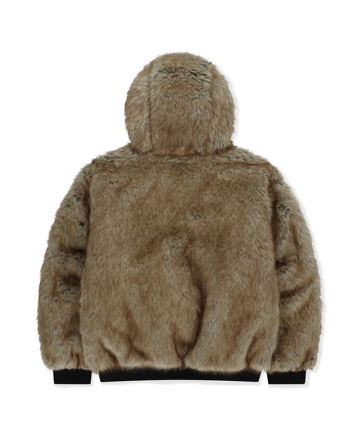 썬러브투어(SUNLOVETOUR) Reversible Faux Fur Jacket Olive