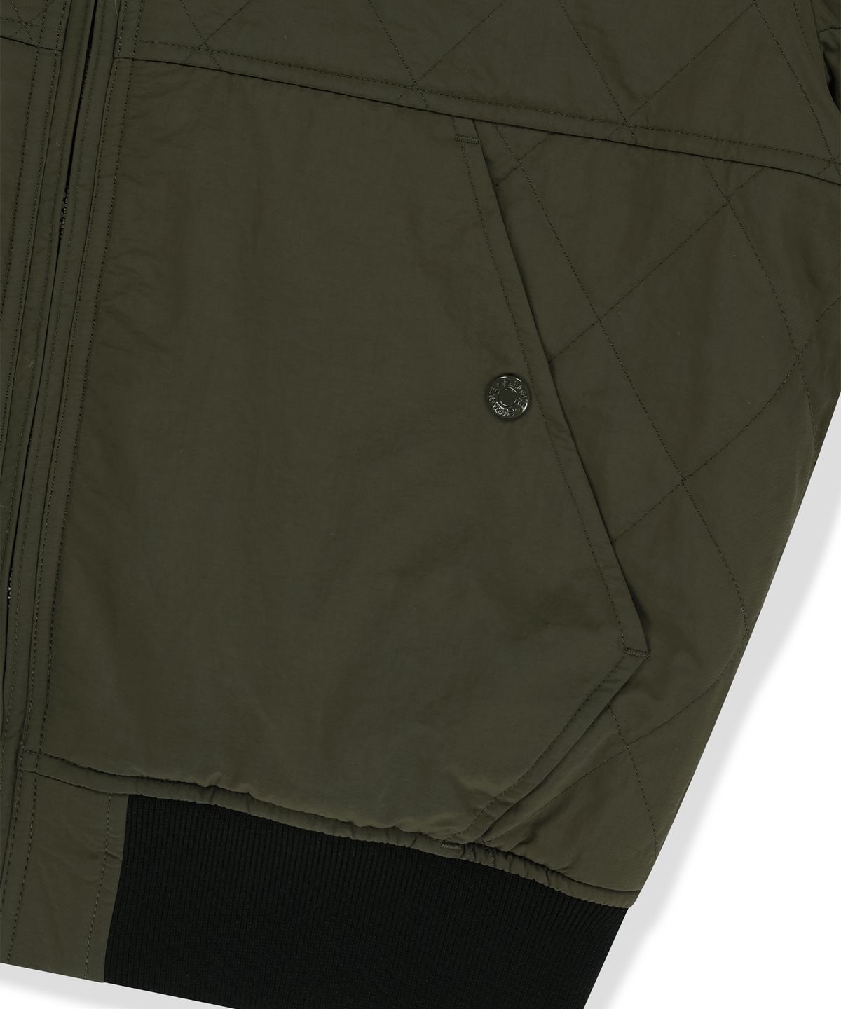 썬러브투어(SUNLOVETOUR) Reversible Faux Fur Jacket Olive