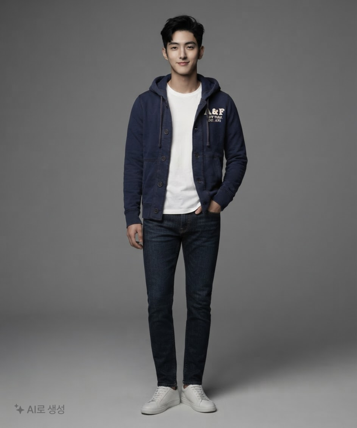 아베크롬비앤피치(ABERCROMBIE & FITCH) 후드 집업 XL