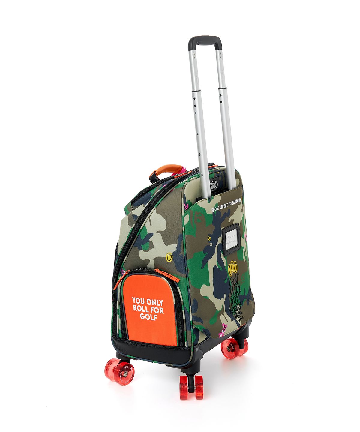욜프(YORF) YORF WOODLAND CAMO TROLLEY BOSTON BAG KHAKI 욜프 우드랜드카모 트롤리 보스턴백 카키