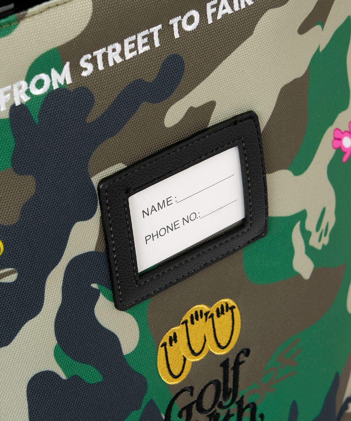 욜프(YORF) YORF WOODLAND CAMO TROLLEY BOSTON BAG KHAKI 욜프 우드랜드카모 트롤리 보스턴백 카키