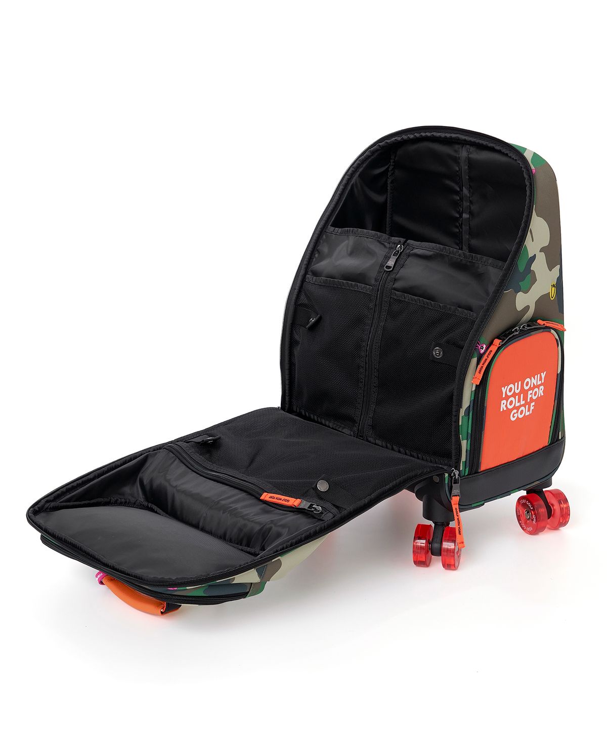 욜프(YORF) YORF WOODLAND CAMO TROLLEY BOSTON BAG KHAKI 욜프 우드랜드카모 트롤리 보스턴백 카키