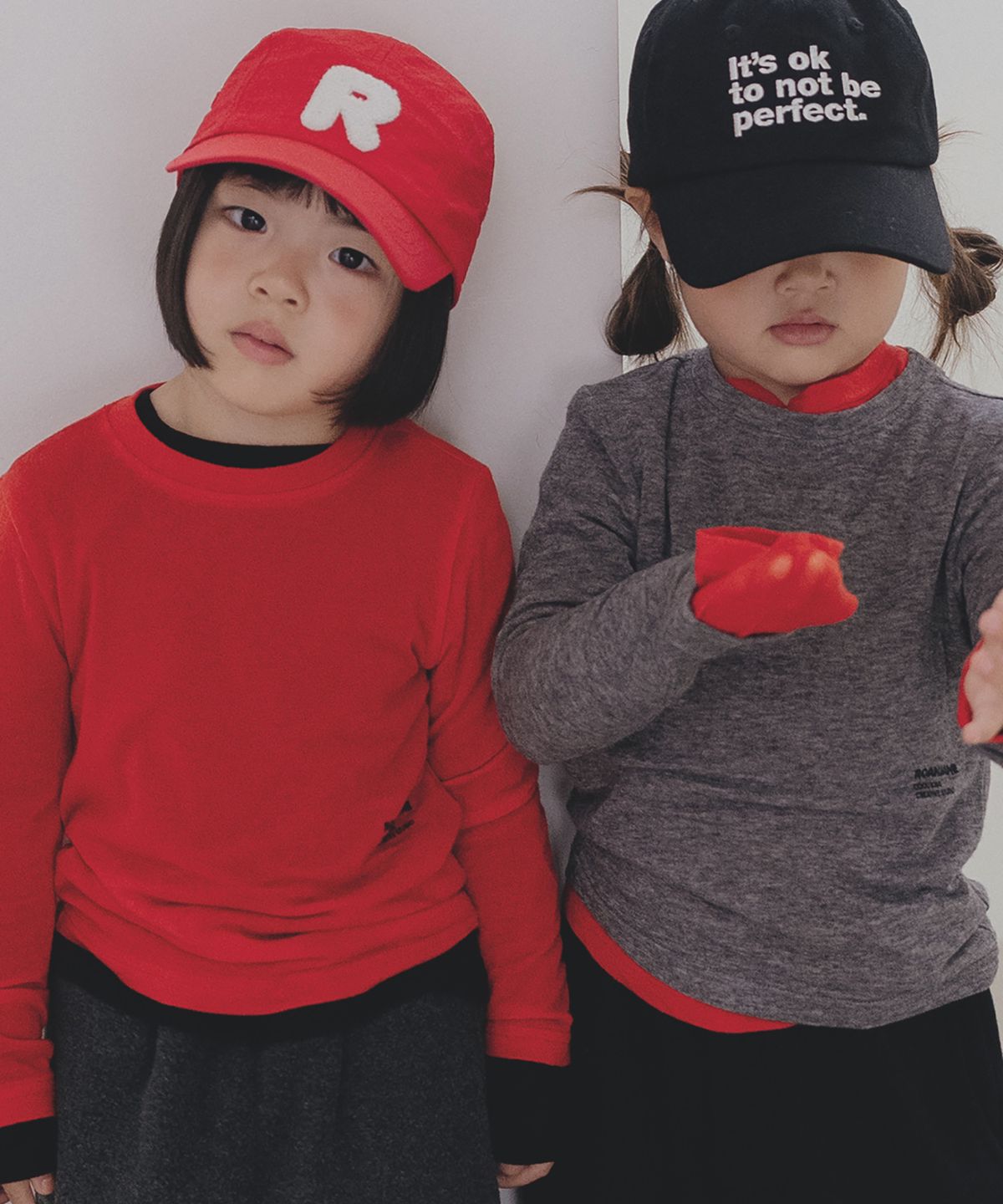 로아앤제인(ROANJANE) 마로 티셔츠(레드)