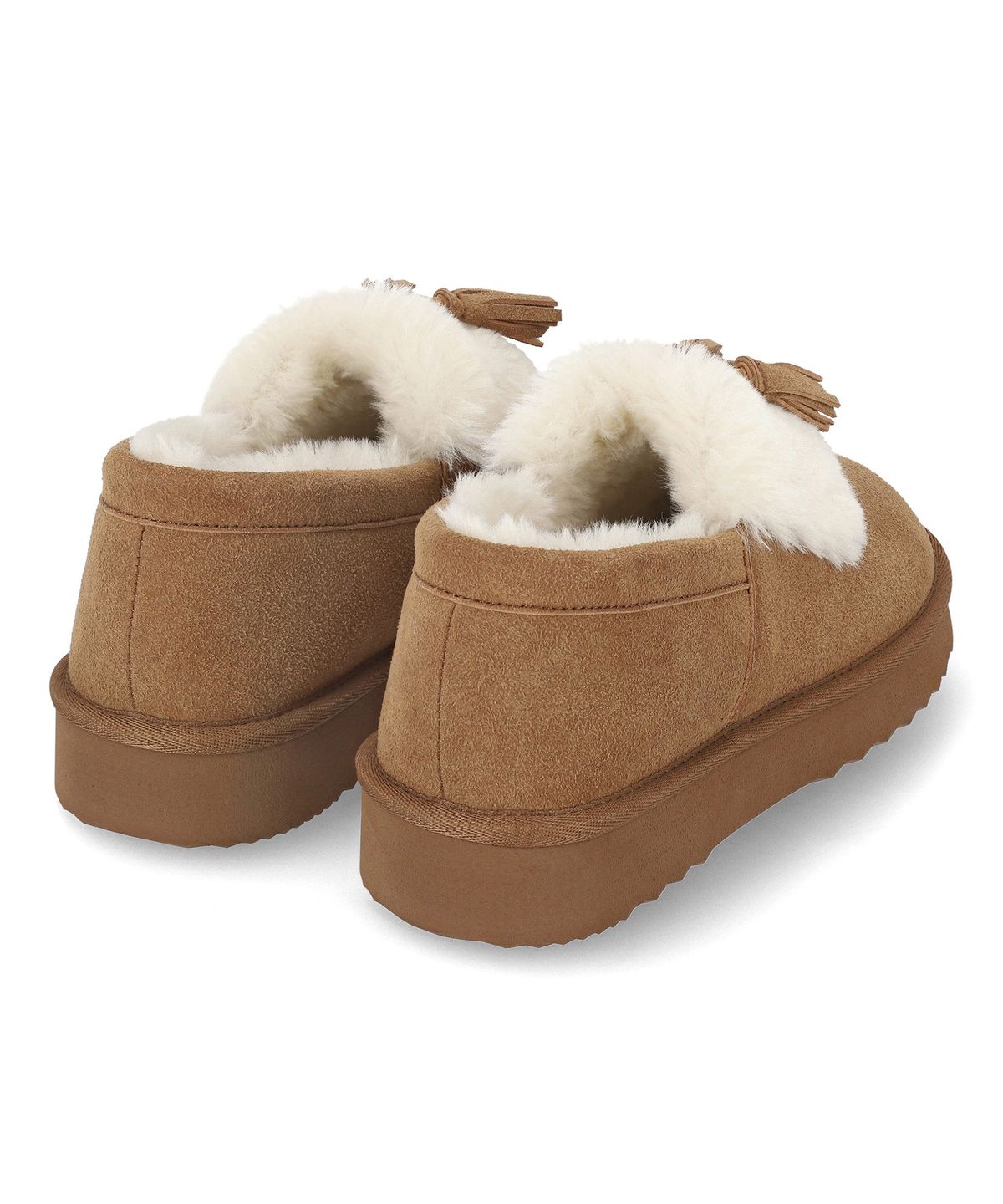 엘칸토(ELCANTO) 마쯔 여성 캐주얼 테슬 퍼 슬립온 3cm LCWC13M64V