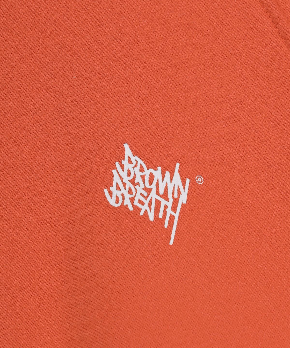 브라운브레스 키즈(BROWNBREATH KIDS) KIDS BEAR TAG HOODIE(기모) - ORANGE