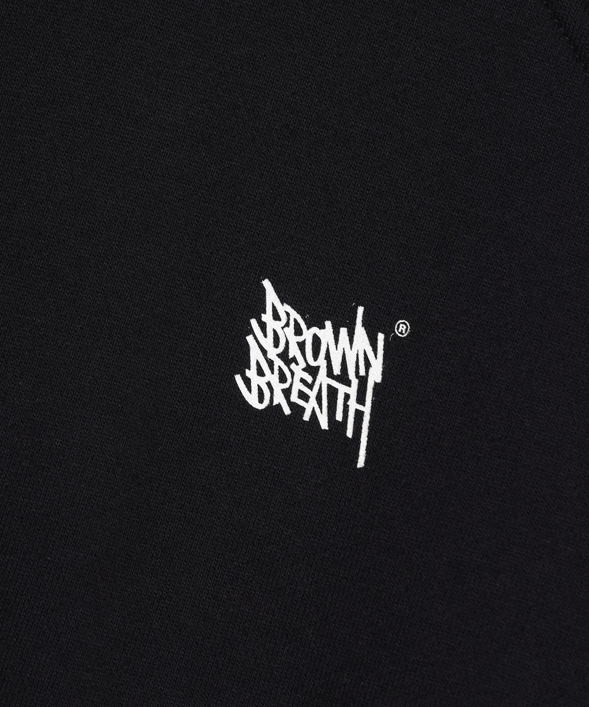 브라운브레스 키즈(BROWNBREATH KIDS) KIDS BEAR TAG HOODIE(기모) - BLACK