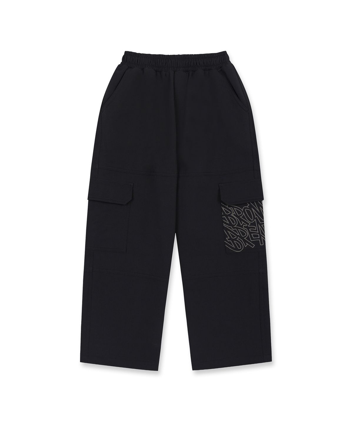 브라운브레스 키즈(BROWNBREATH KIDS) KIDS FLEECE CAMO HOODIE BRUSHED PANTS SETUP - GREY