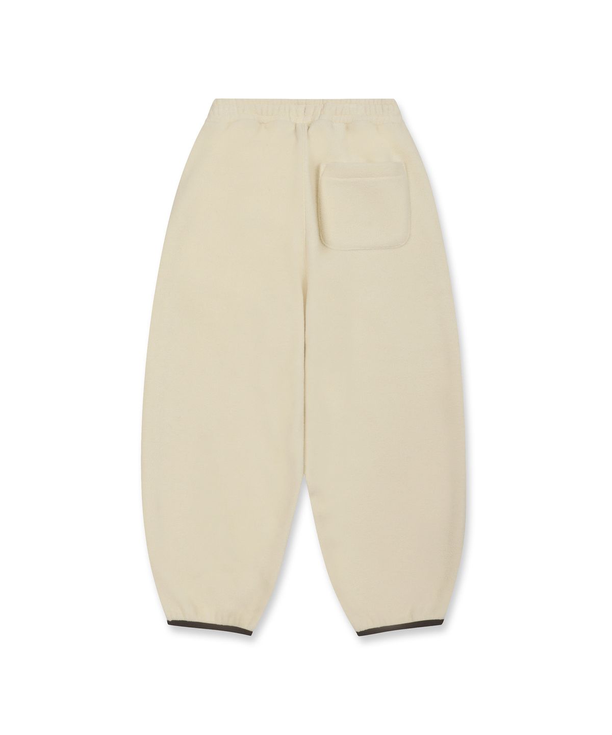 브라운브레스 키즈(BROWNBREATH KIDS) KIDS FLEECE TAG PANTS - CREAM
