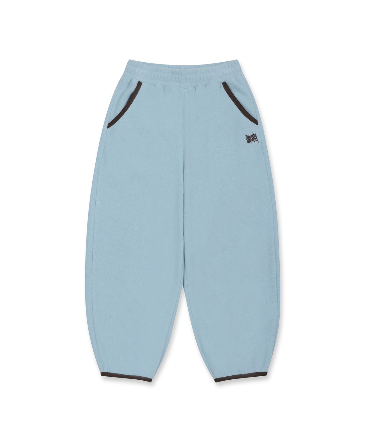 브라운브레스 키즈(BROWNBREATH KIDS) KIDS FLEECE TAG PANTS - SKY BLUE