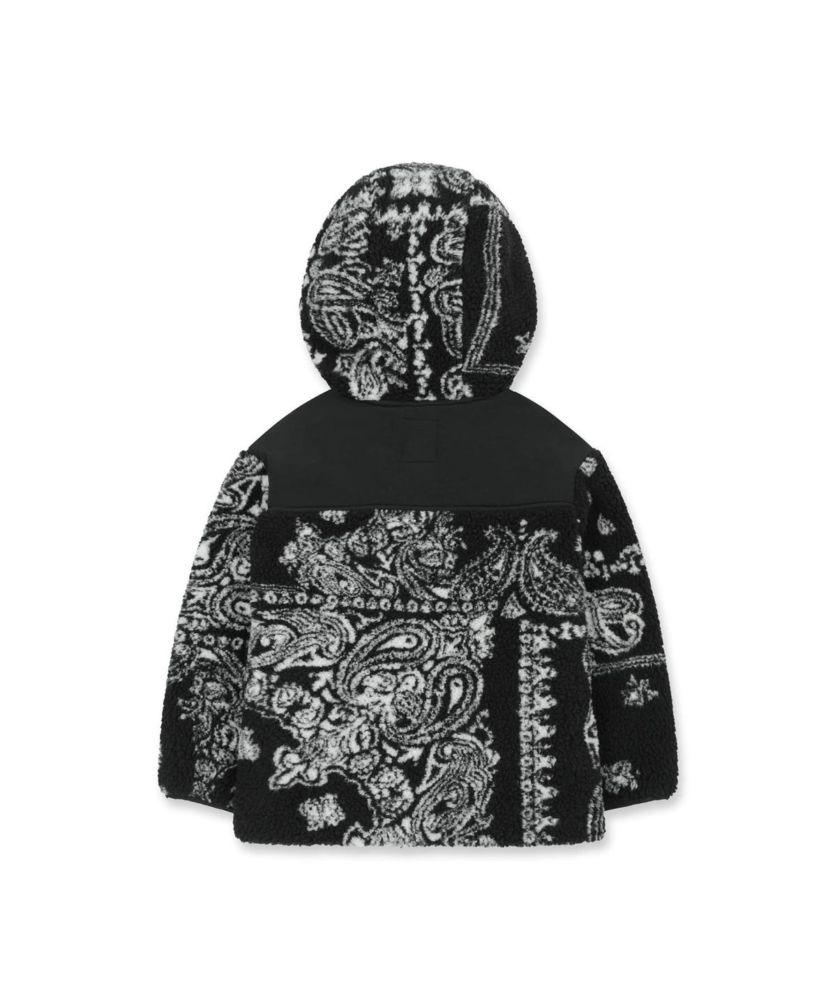 브라운브레스 키즈(BROWNBREATH KIDS) KIDS PAISELY FLEECE  JACKET - BLACK