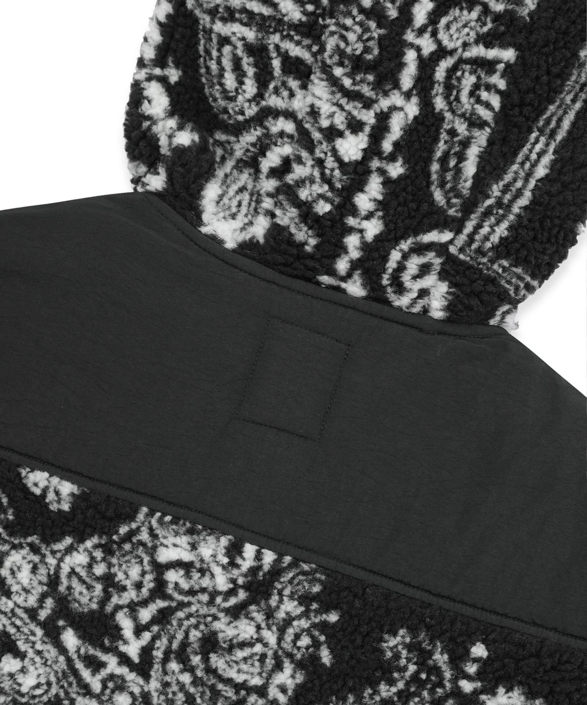 브라운브레스 키즈(BROWNBREATH KIDS) KIDS PAISELY FLEECE  JACKET - BLACK