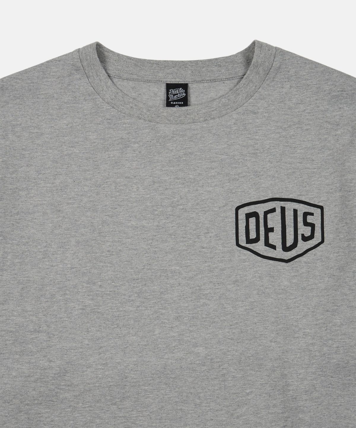 데우스 엑스 마키나(DEUS EX MACHINA) Seoul College Address Ls Tee_M/Grey