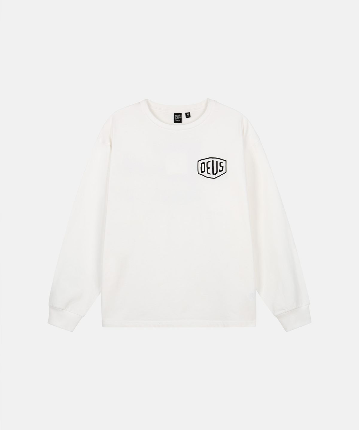 데우스 엑스 마키나(DEUS EX MACHINA) Seoul College Address Ls Tee_White