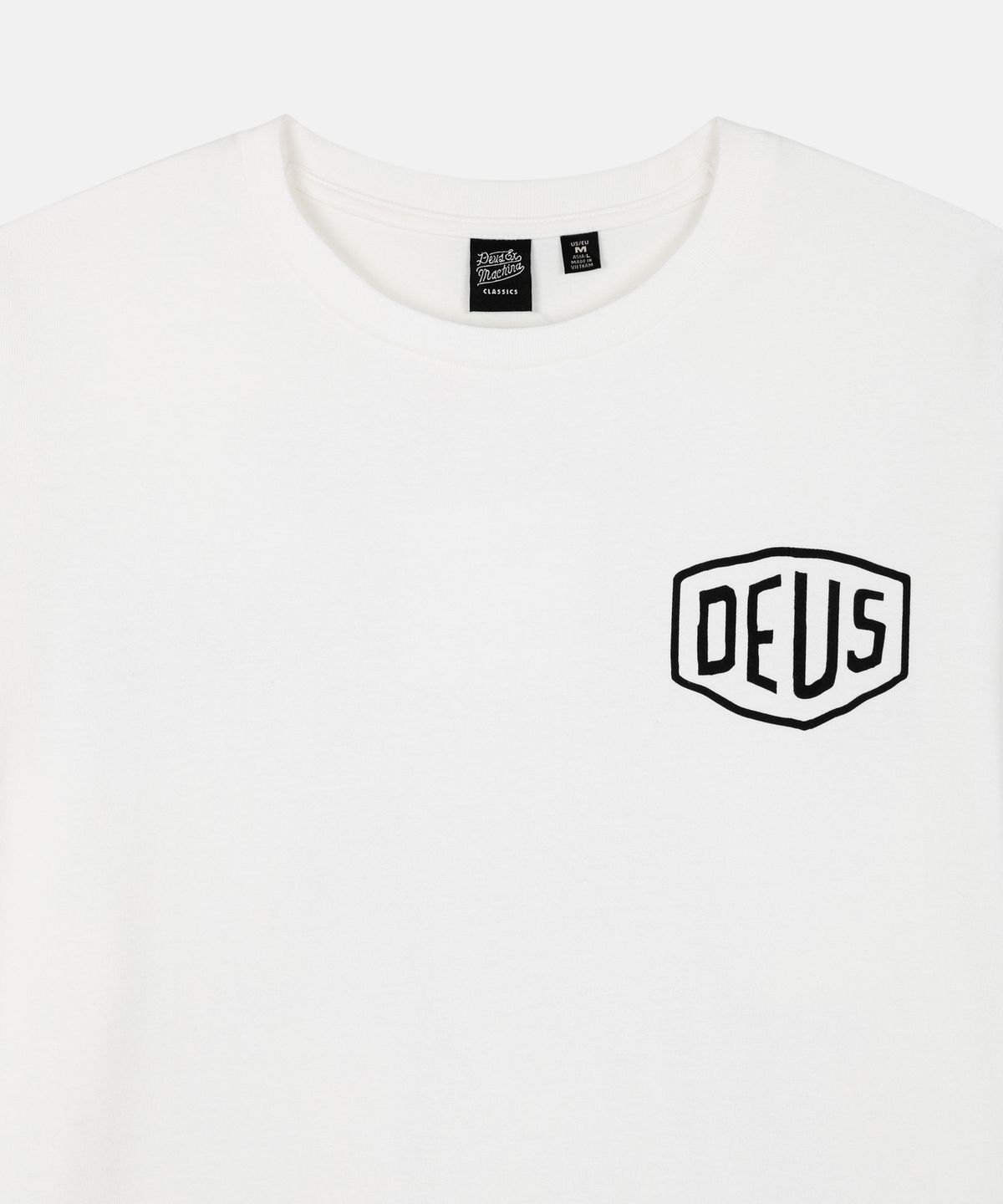 데우스 엑스 마키나(DEUS EX MACHINA) Seoul College Address Ls Tee_White