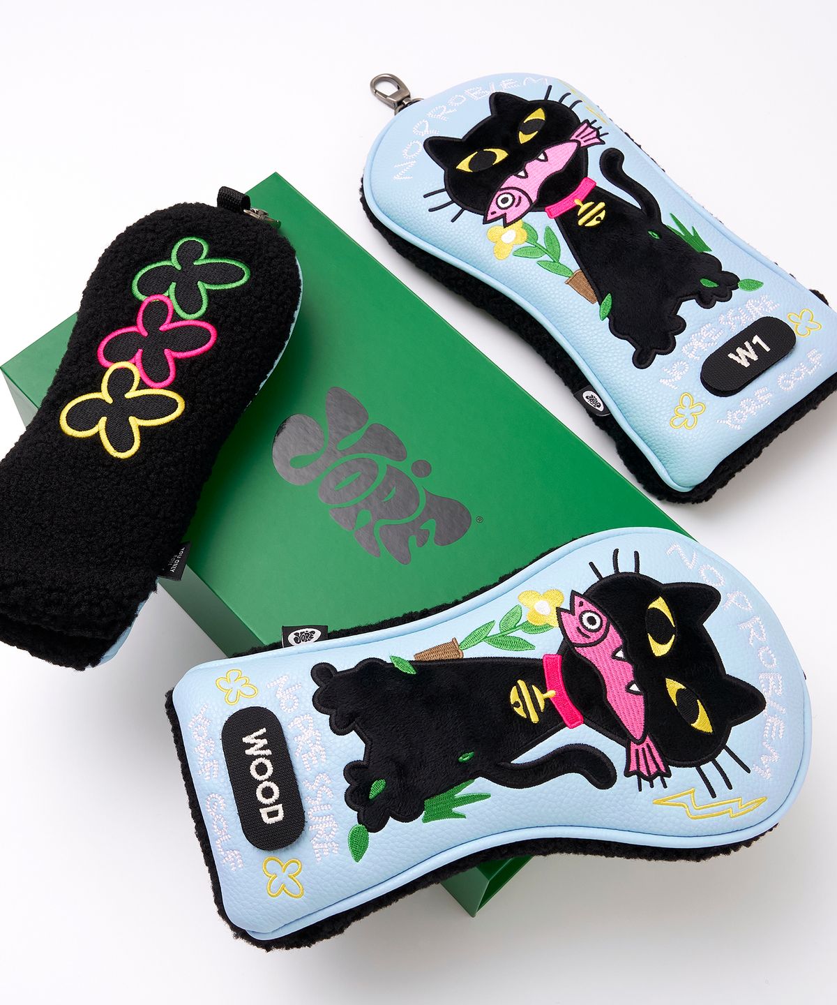 욜프(YORF) YORF HEAD COVER BLACK PANTHER DRIVER 욜프 헤드커버 블랙팬서 드라이버