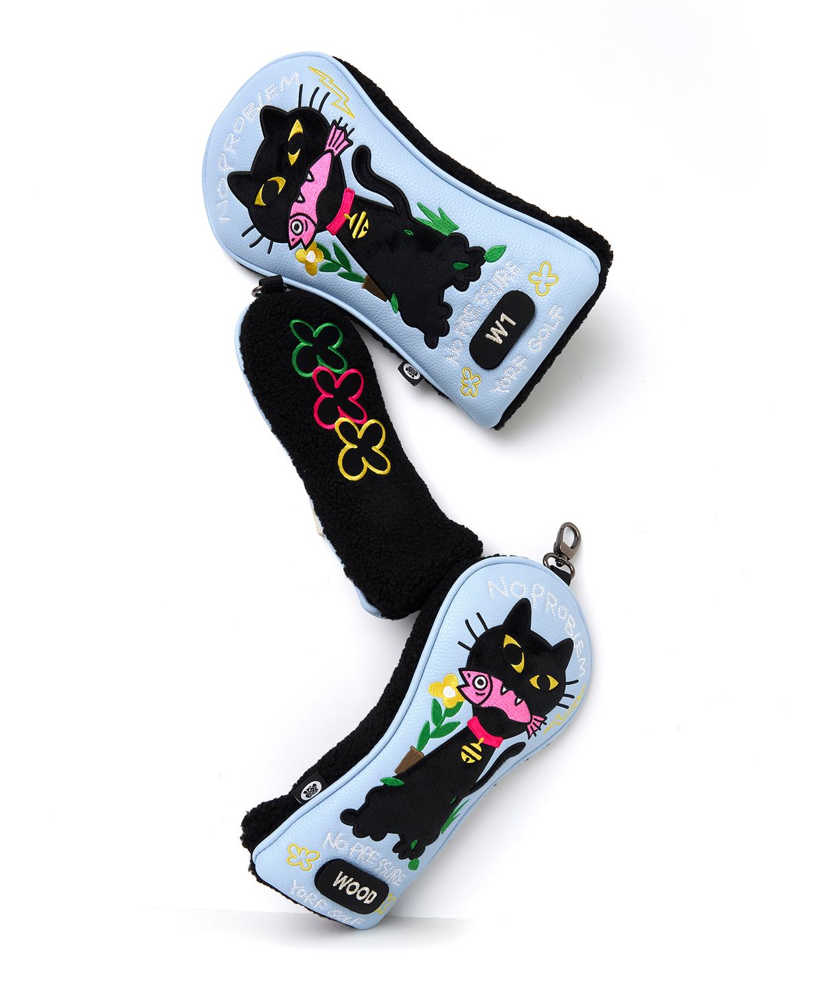 욜프(YORF) YORF HEAD COVER BLACK PANTHER DRIVER 욜프 헤드커버 블랙팬서 드라이버