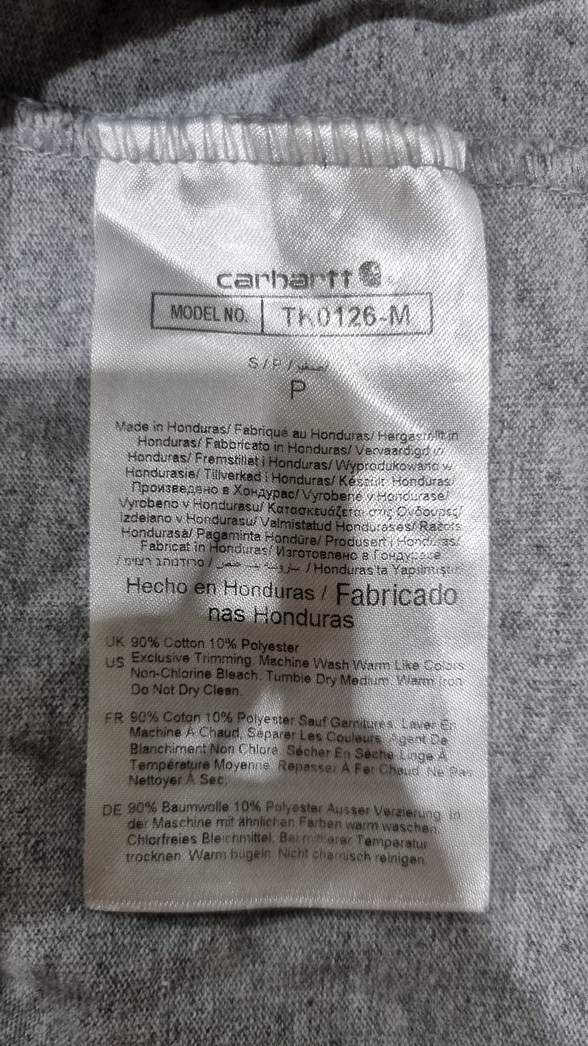 칼하트(CARHARTT) 긴소매 티셔츠 S