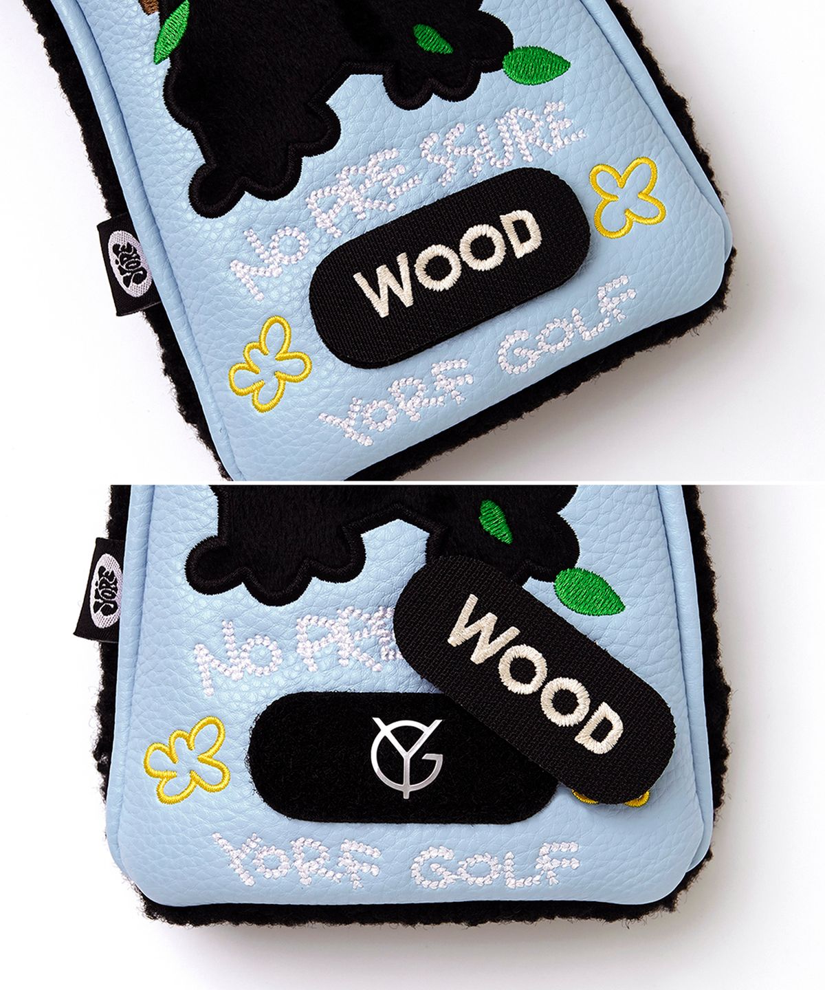 욜프(YORF) YORF HEAD COVER BLACK PANTHER WOOD 욜프 헤드커버 블랙팬서 우드