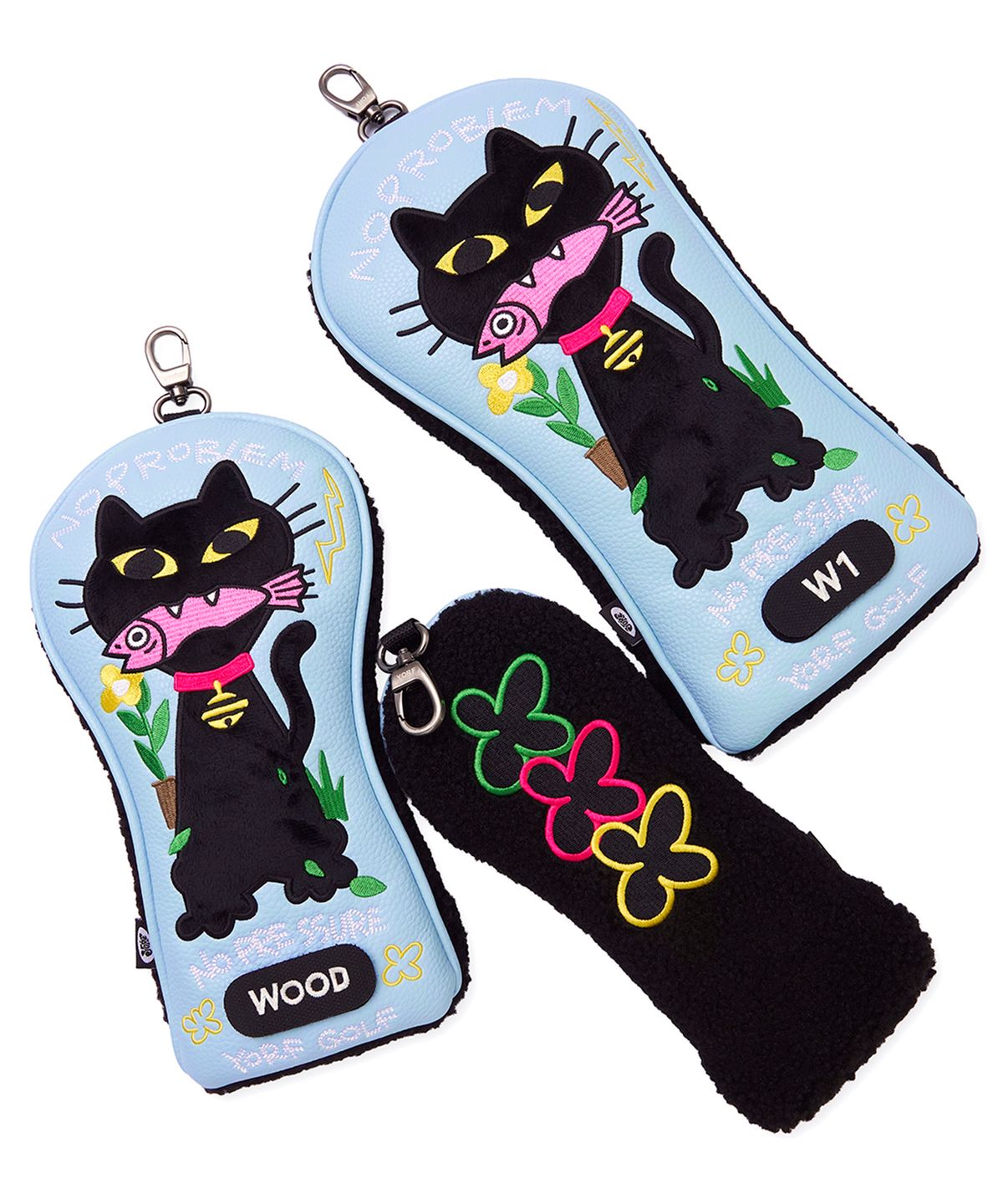 욜프(YORF) YORF HEAD COVER BLACK PANTHER UTILITY 욜프 헤드커버 블랙팬서 유틸