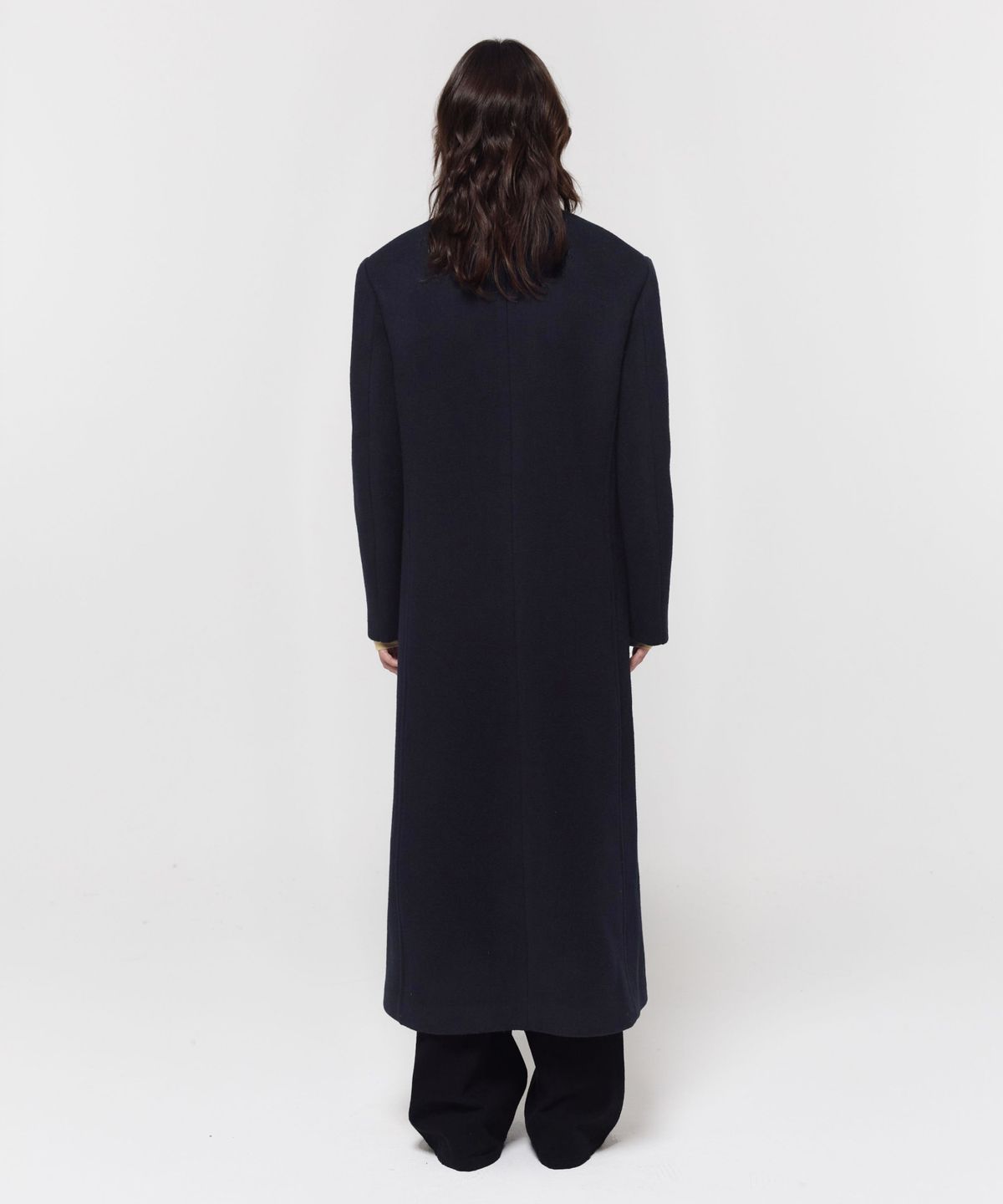 지비에이치 어패럴(GBH APPAREL) DOUBLE LONG PEA COAT / NAVY