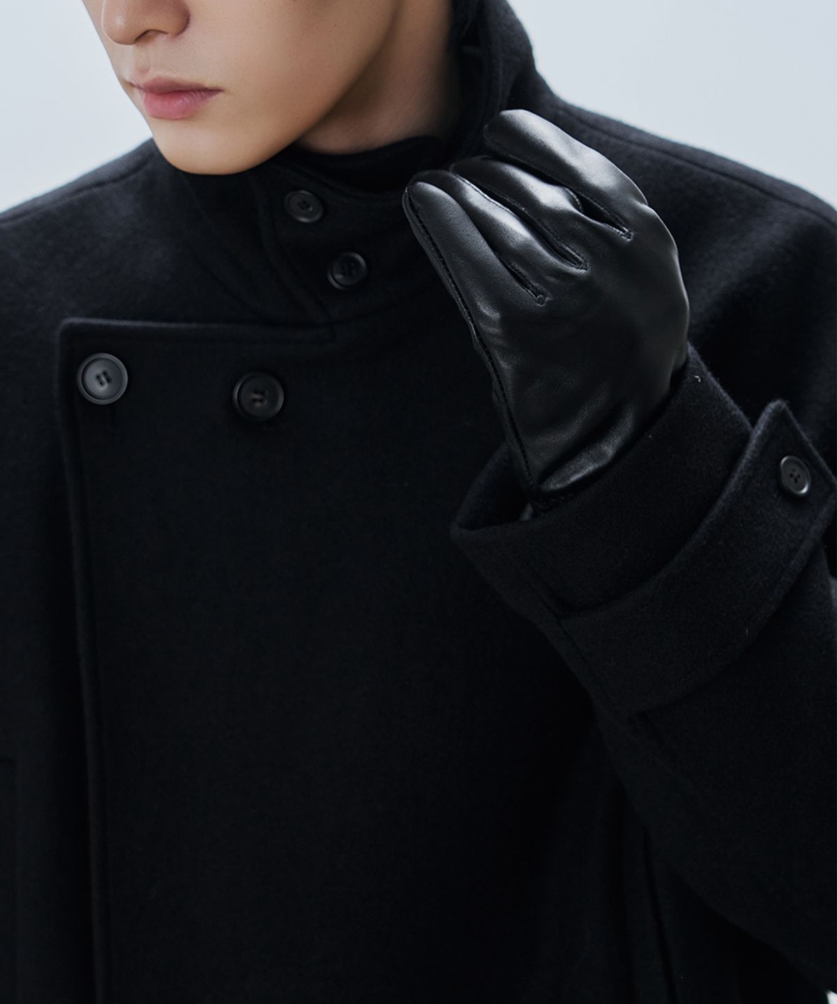 드로우핏(DRAW FIT) 레토 램스킨 레더 글러브 [BLACK]