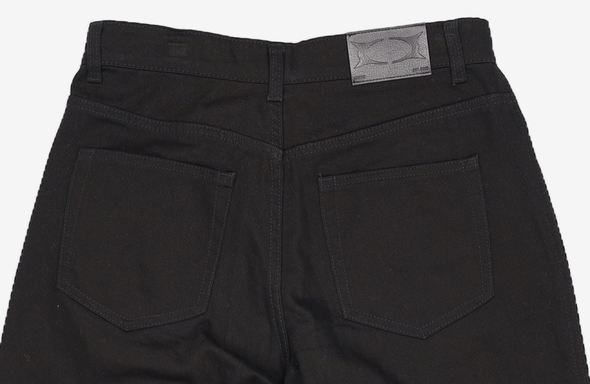 크리틱(CRITIC) GOTHIC TWILL BERMUDA PANTS BLACK M