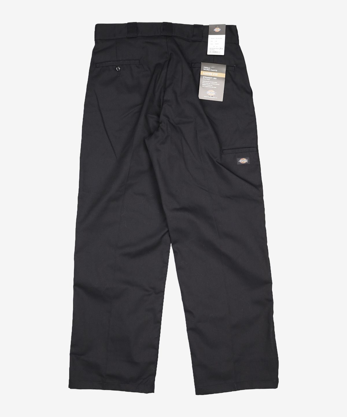 디키즈(DICKIES) 더블니 85283 루즈핏 워크팬츠 Black 36X32