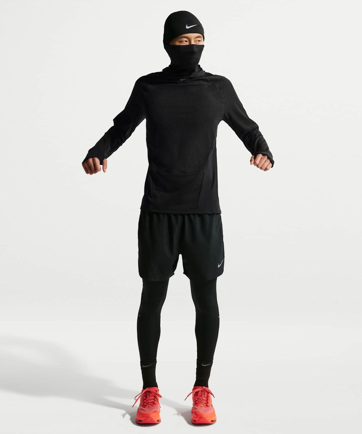 나이키(NIKE) 스트라이드 써마 핏 윈터라이즈드 러닝 미드 레이어 M - 블랙 / IO1245-010