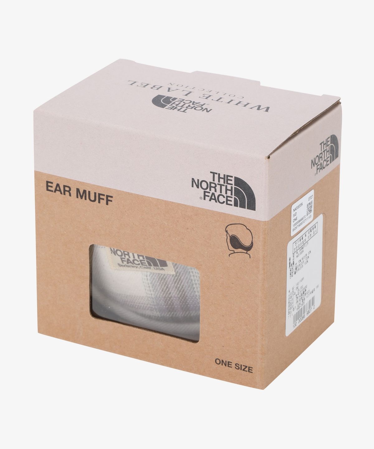 노스페이스(THE NORTH FACE) NA5IS55K 화이트라벨 이어머프_체크 IVORY