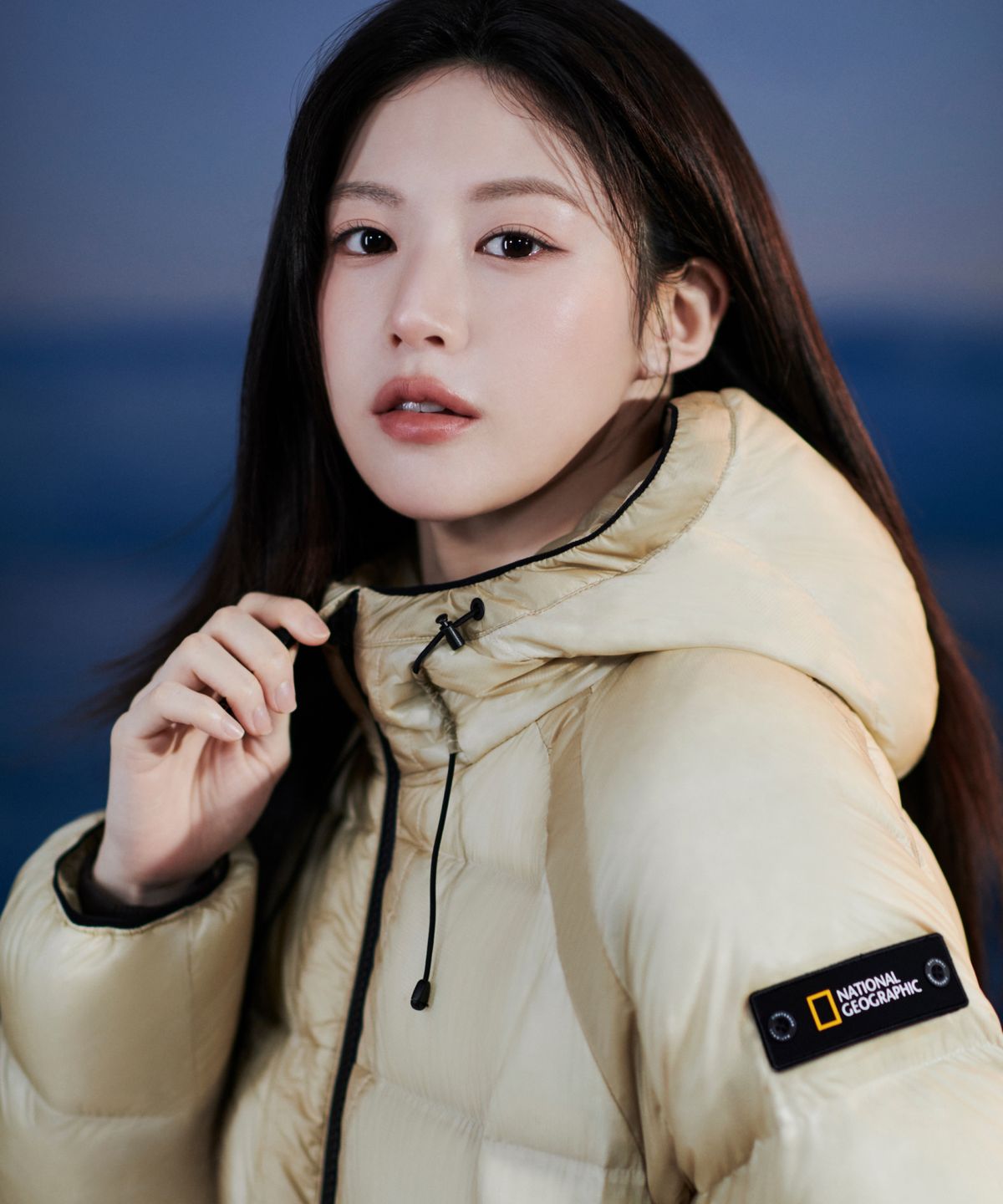 내셔널지오그래픽(NATIONALGEOGRAPHIC) 퓨어이펙트 후드 머스코비 950 다운 점퍼 (베이직&리버시블)
