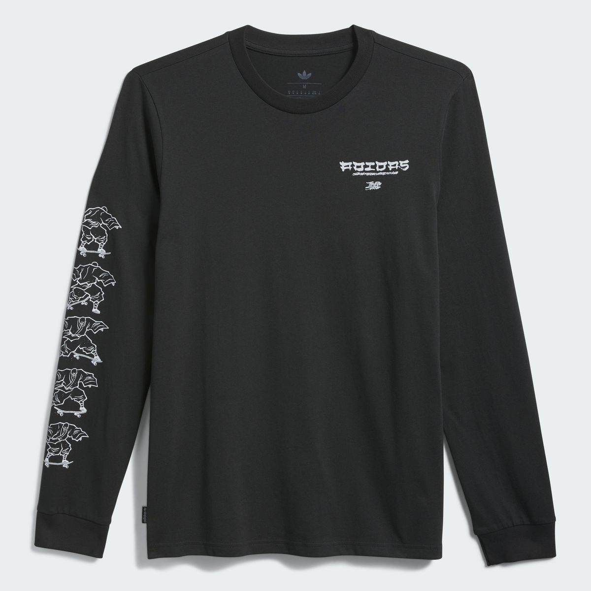 아디다스(ADIDAS) SKATEBOARDING x TEMPLE OF SKATE 노 컴플라이 롱-슬리브 티 KS4340
