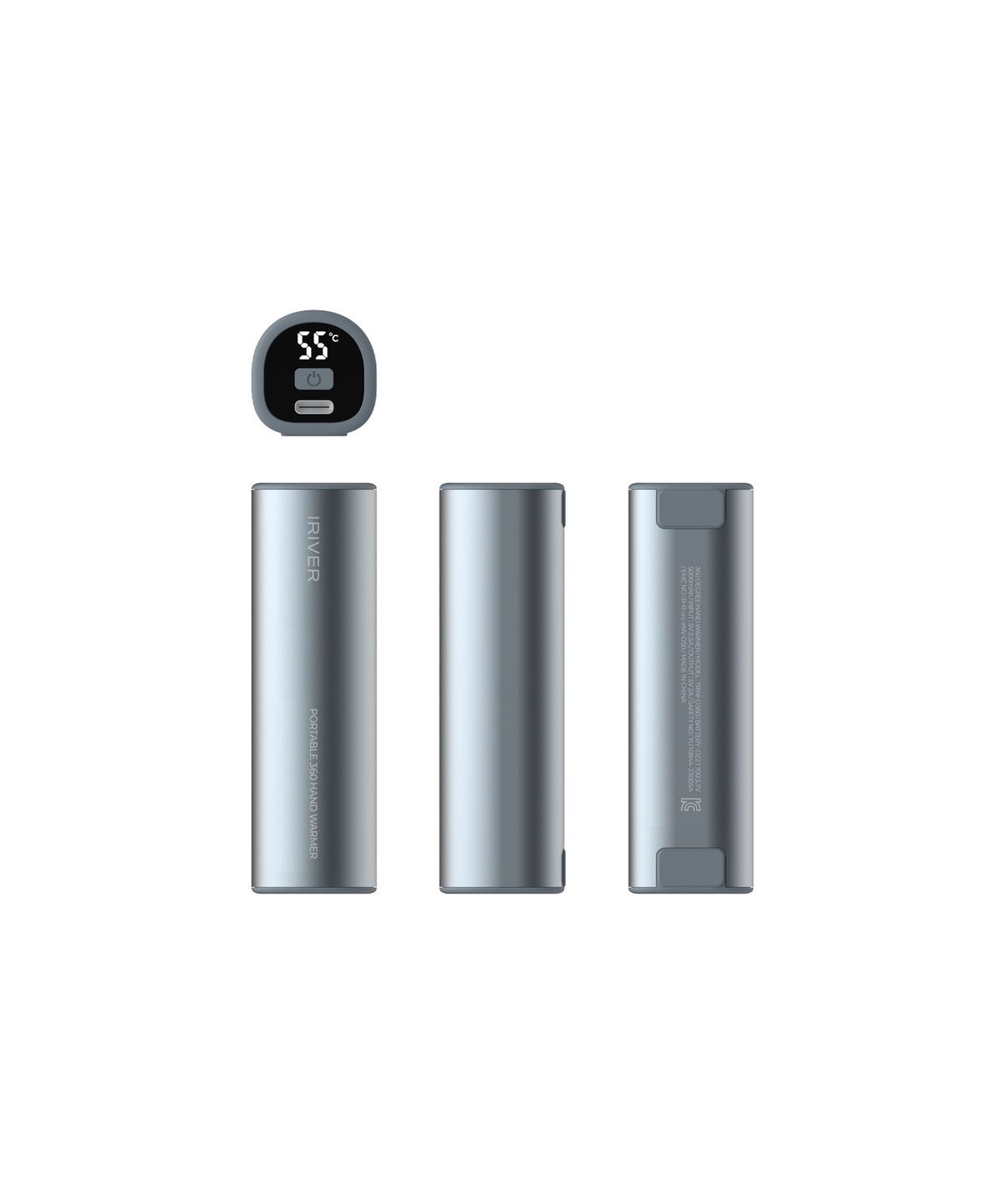 지클랜(GCLAN) 아이리버 360도 발열 마그네틱 손난로 보조배터리 5000mAh(싱글)
