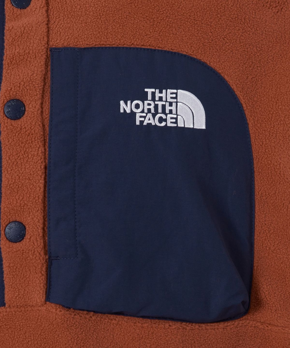 노스페이스(THE NORTH FACE) NA4FS50C 남성 올데이 플리스 아노락 DARK ORANGE