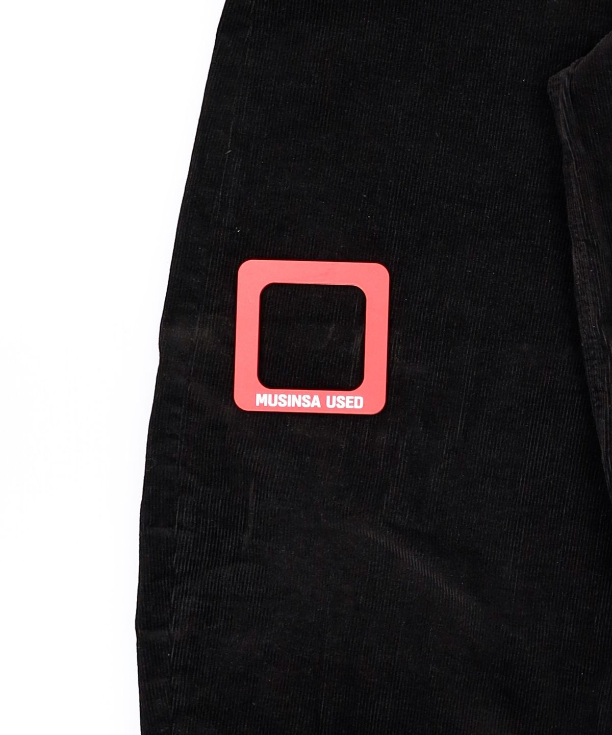 기철(KICHUL) CORD DUROY BALLOON PANTS (BLACK) M