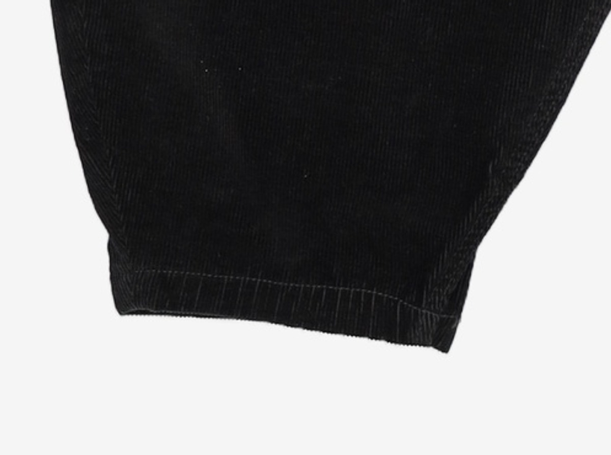 기철(KICHUL) CORD DUROY BALLOON PANTS (BLACK) M