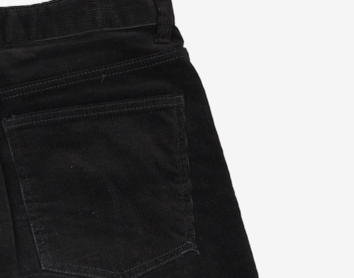 기철(KICHUL) CORD DUROY BALLOON PANTS (BLACK) M
