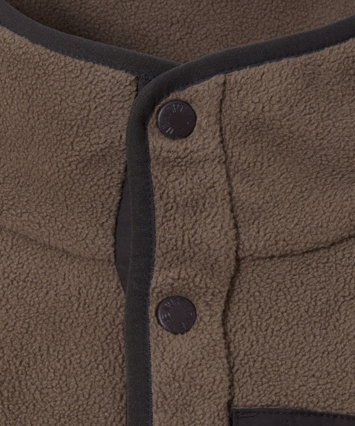 노스페이스(THE NORTH FACE) NA4FS50B 남성 올데이 플리스 아노락 DEEP TAUPE