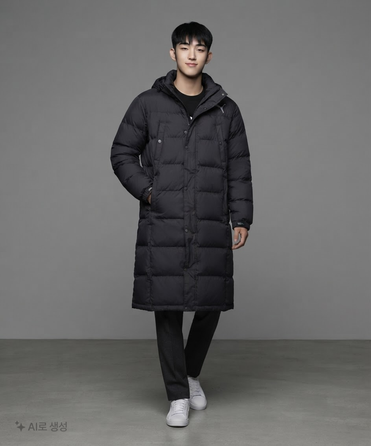 푸마(PUMA) 롱 패딩/롱 헤비 아우터 S