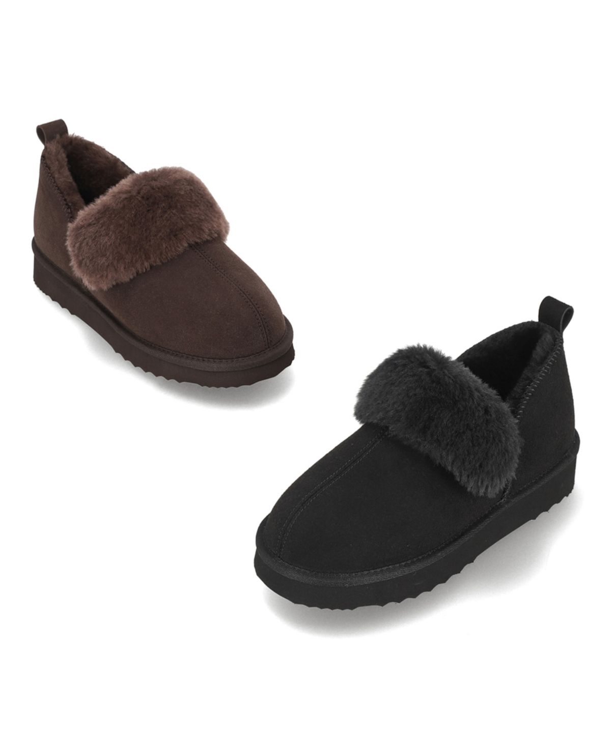 엘칸토(ELCANTO) 마쯔 여성 캐주얼 퍼 슬립온 3cm LCWC06M64V