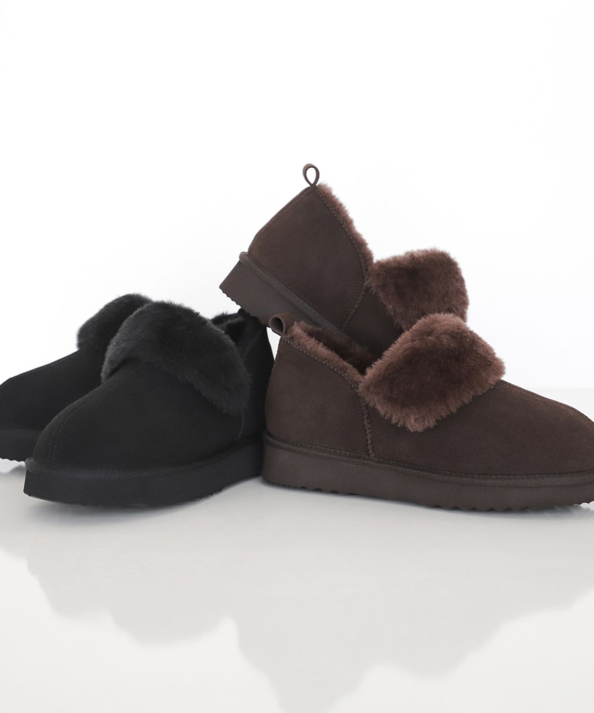 엘칸토(ELCANTO) 마쯔 여성 캐주얼 퍼 슬립온 3cm LCWC06M64V