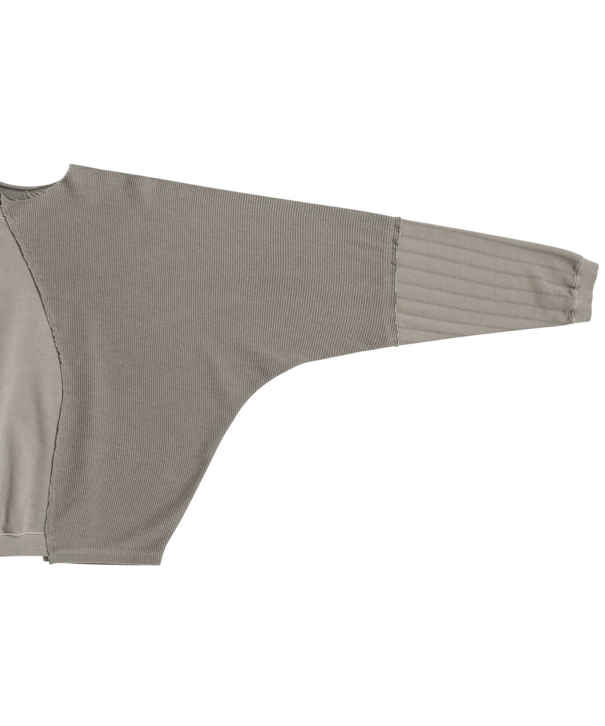 아조바이아조(AJOBYAJO) [KOIN] Pigment Triple Terry Sweatshirt [WARM GRAY]