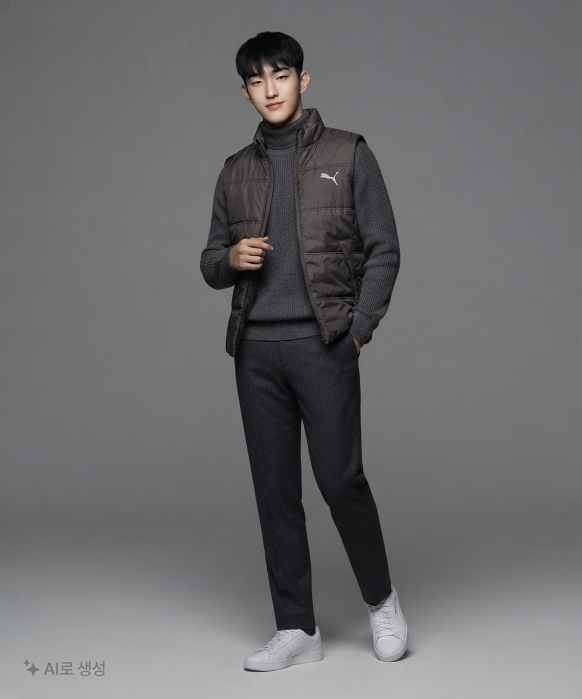 푸마(PUMA) 패딩 베스트 M