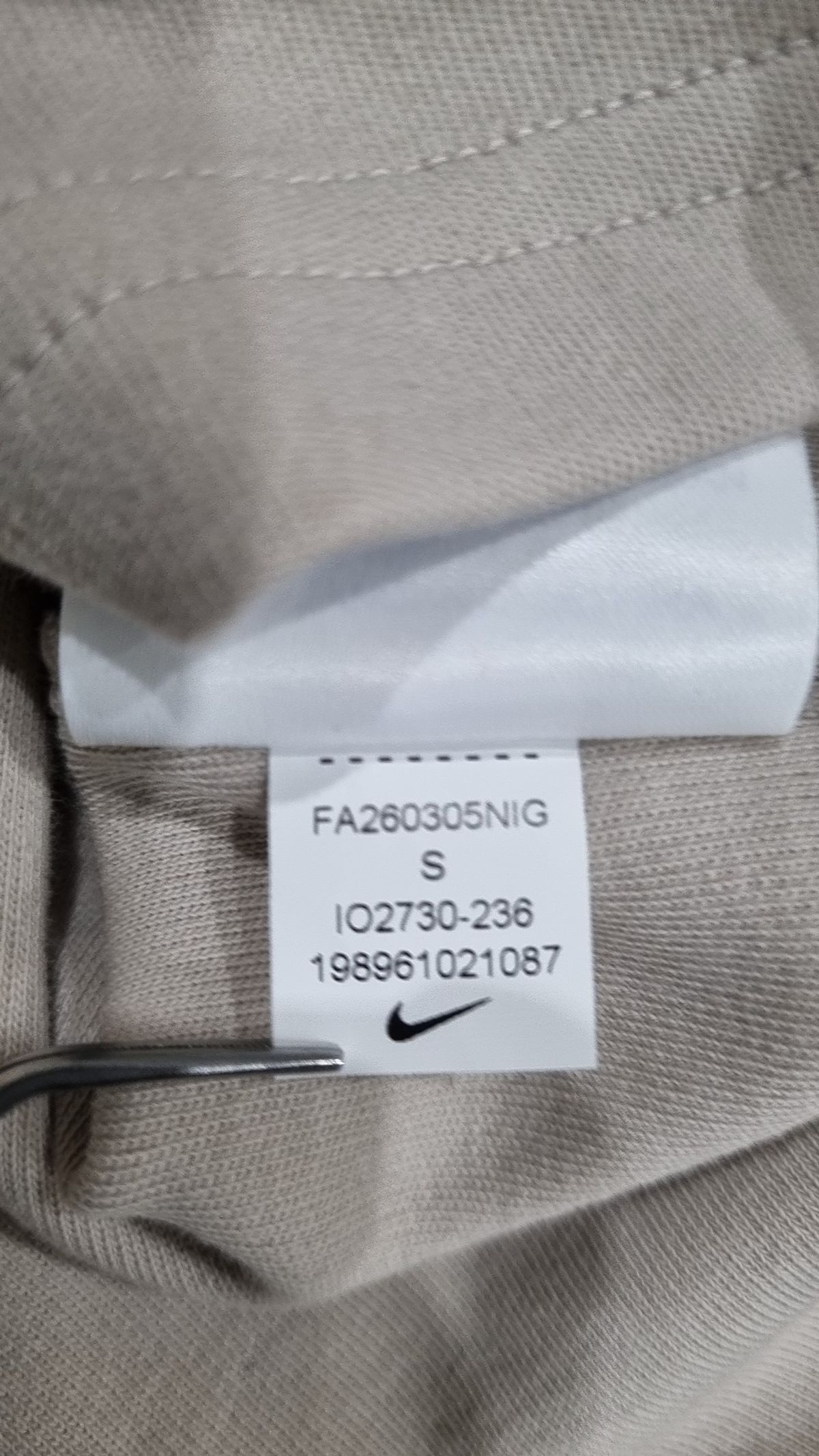 나이키(NIKE) 스포츠웨어 타이트 크롭 폴로 W - 크림 II:화이트 / IO2730-236 S